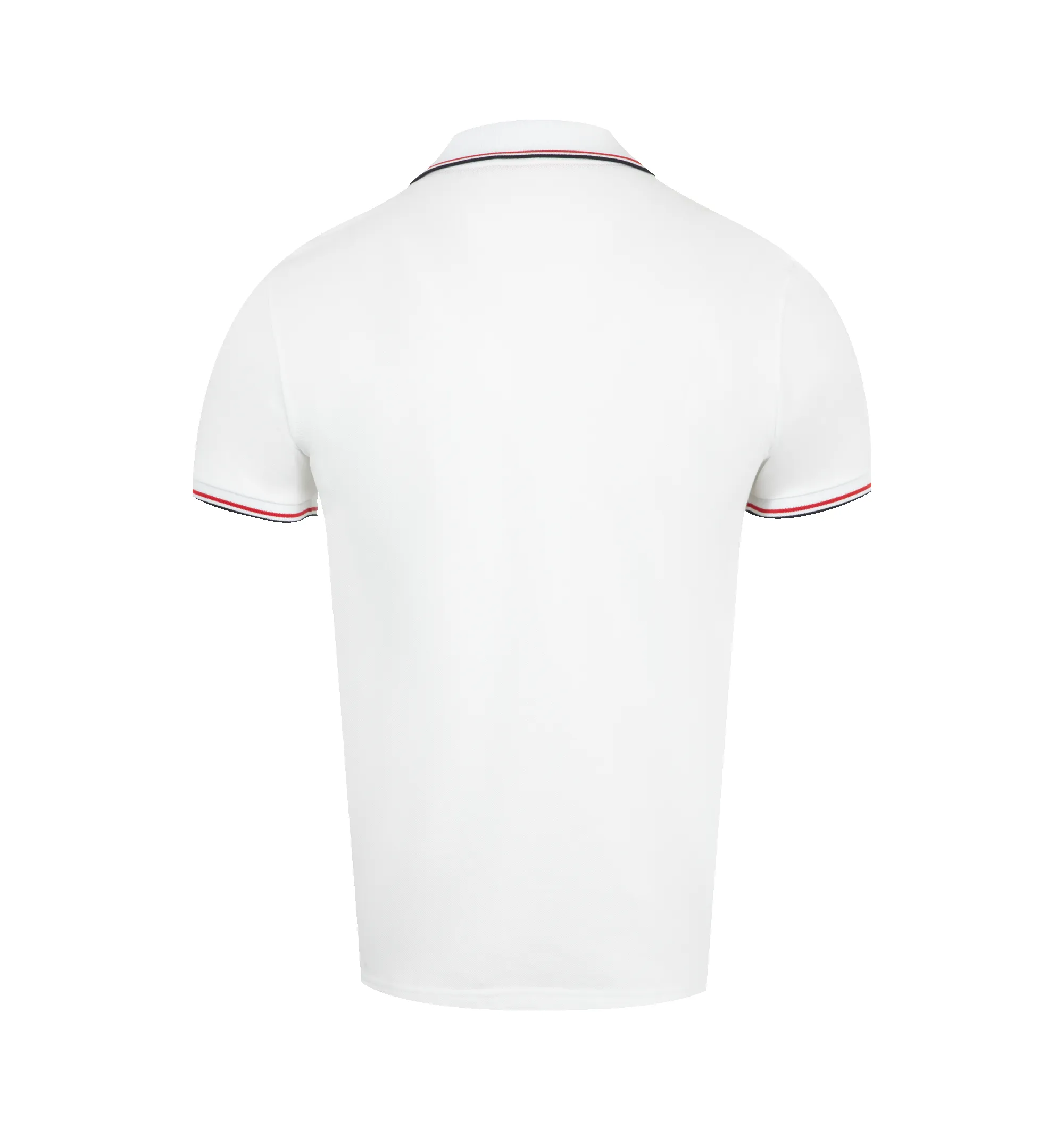 TRICOLOR TRIMMED POLO SHIRT (MENS) sold by Hirshleifers product image thumbnail 2