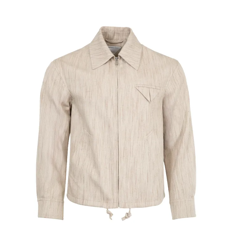 VISCOSE SILK KIMONO BLOUSON (MENS) made by Bottega Veneta