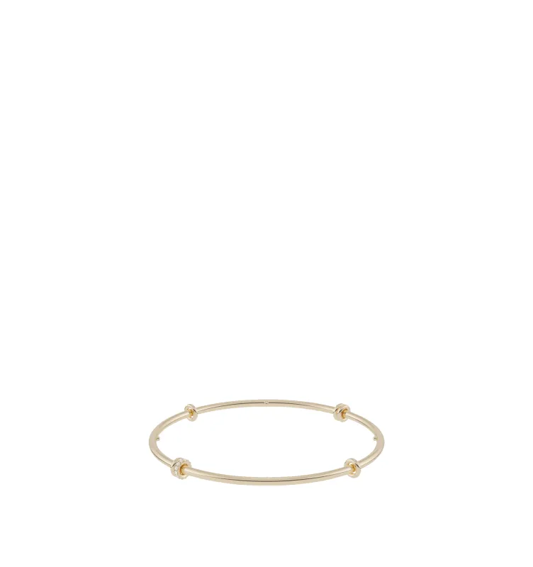 KINI YG PAVE BANGLE sold by Hirshleifers