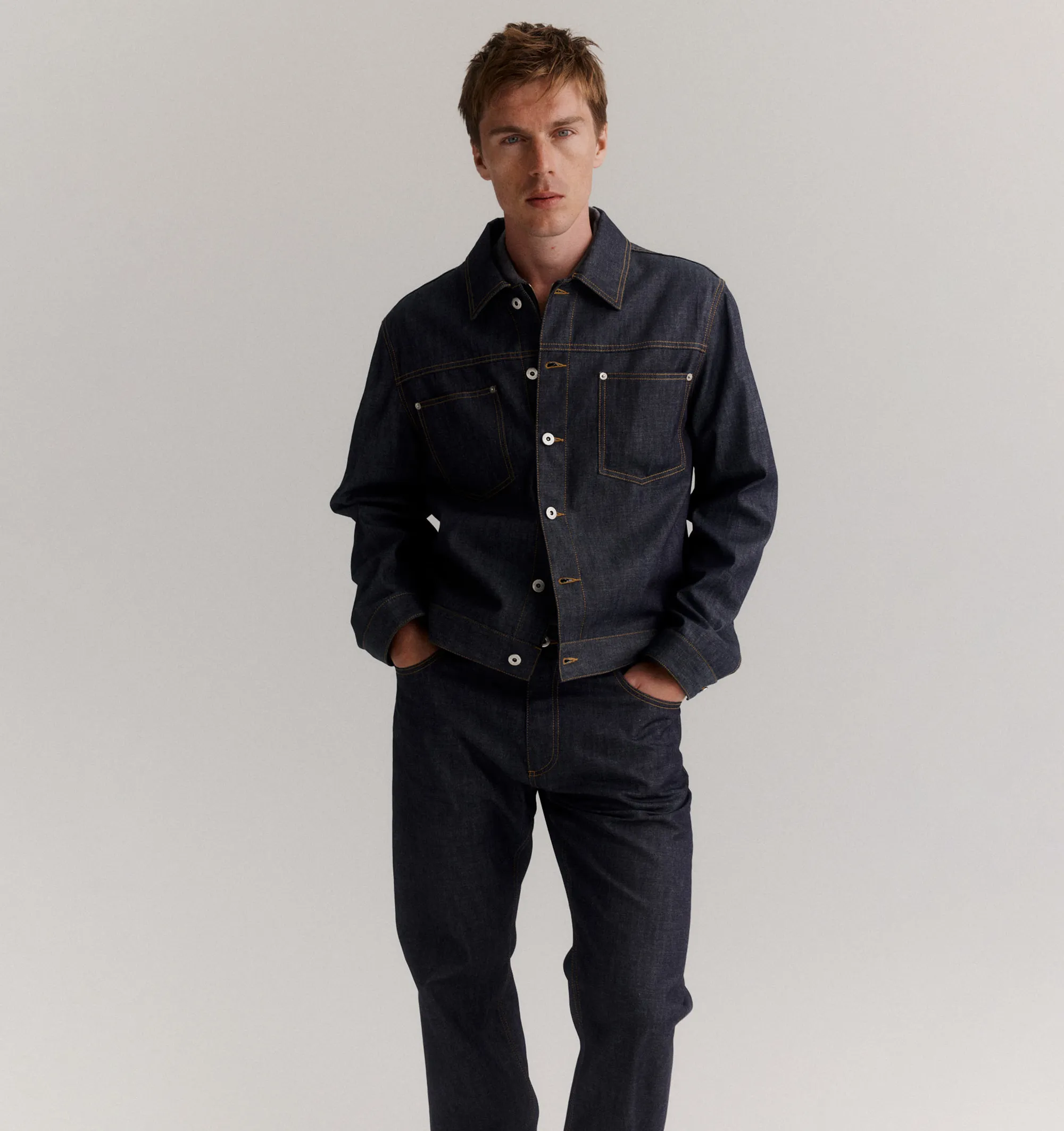 DENIM JACKET (MENS) sold by Hirshleifers product image thumbnail 2