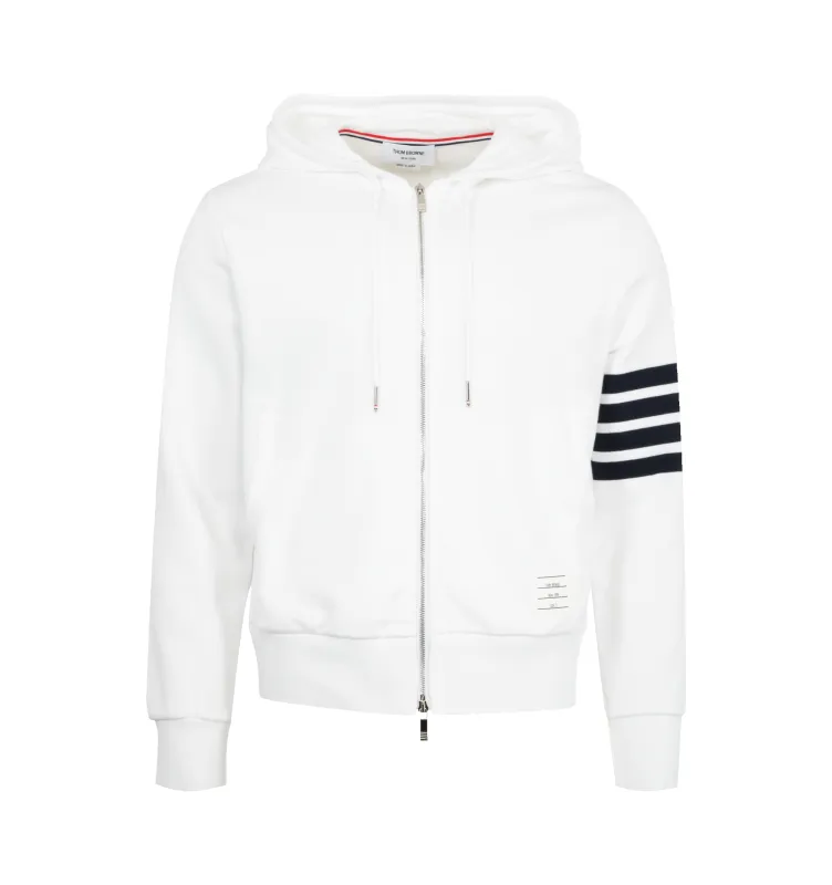 CLASSIC LOOPBACK 4-BAR ZIP UP HOODIE (MENS) sold by Hirshleifers