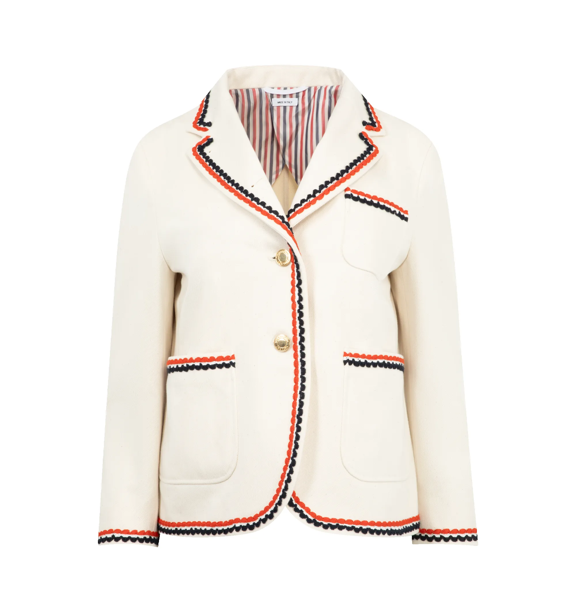 SELVEDGE DENIM CROPPED SPORTCOAT (WOMENS) sold by Hirshleifers