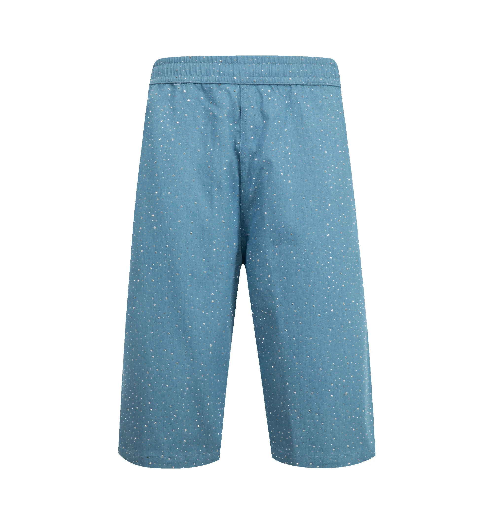 GLITTER BAGGY DENIM SHORTS (MENS) sold by Hirshleifers