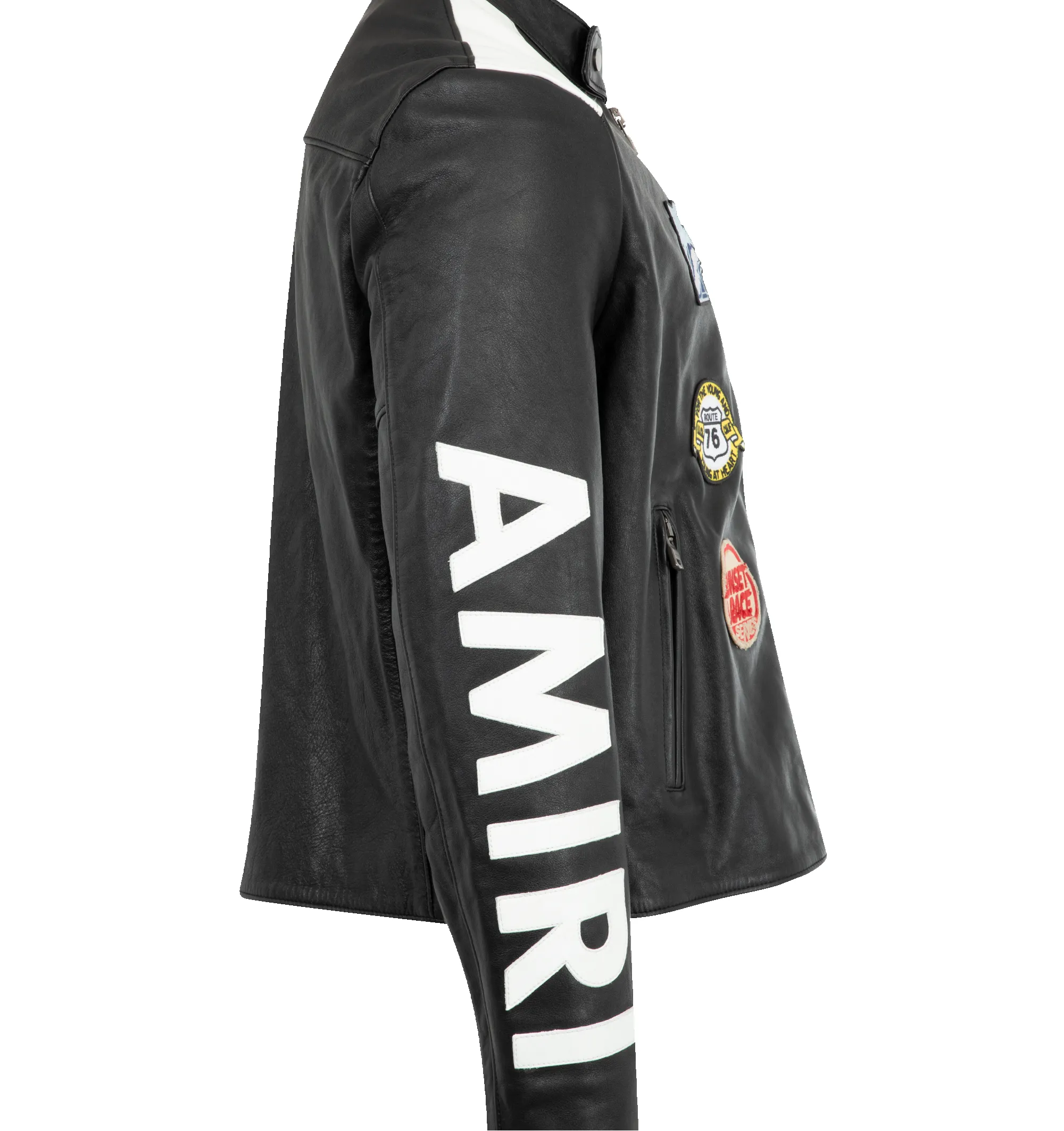 PATCH RACER JACKET (MENS) sold by Hirshleifers product image thumbnail 3