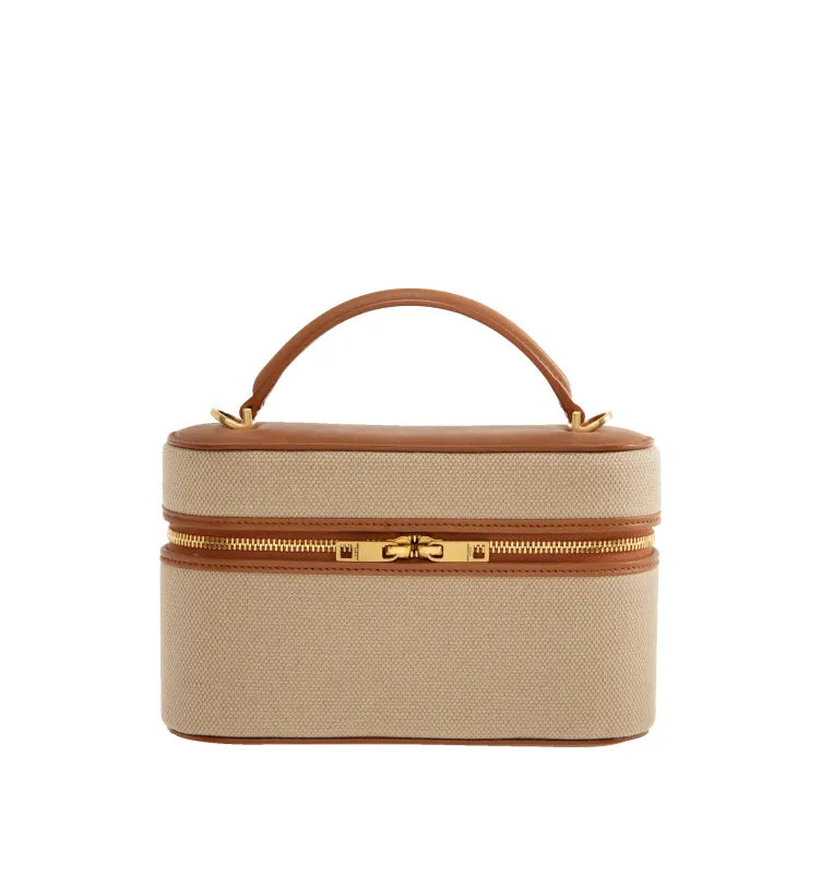 MINI VANITY BAG CANVAS sold by Hirshleifers