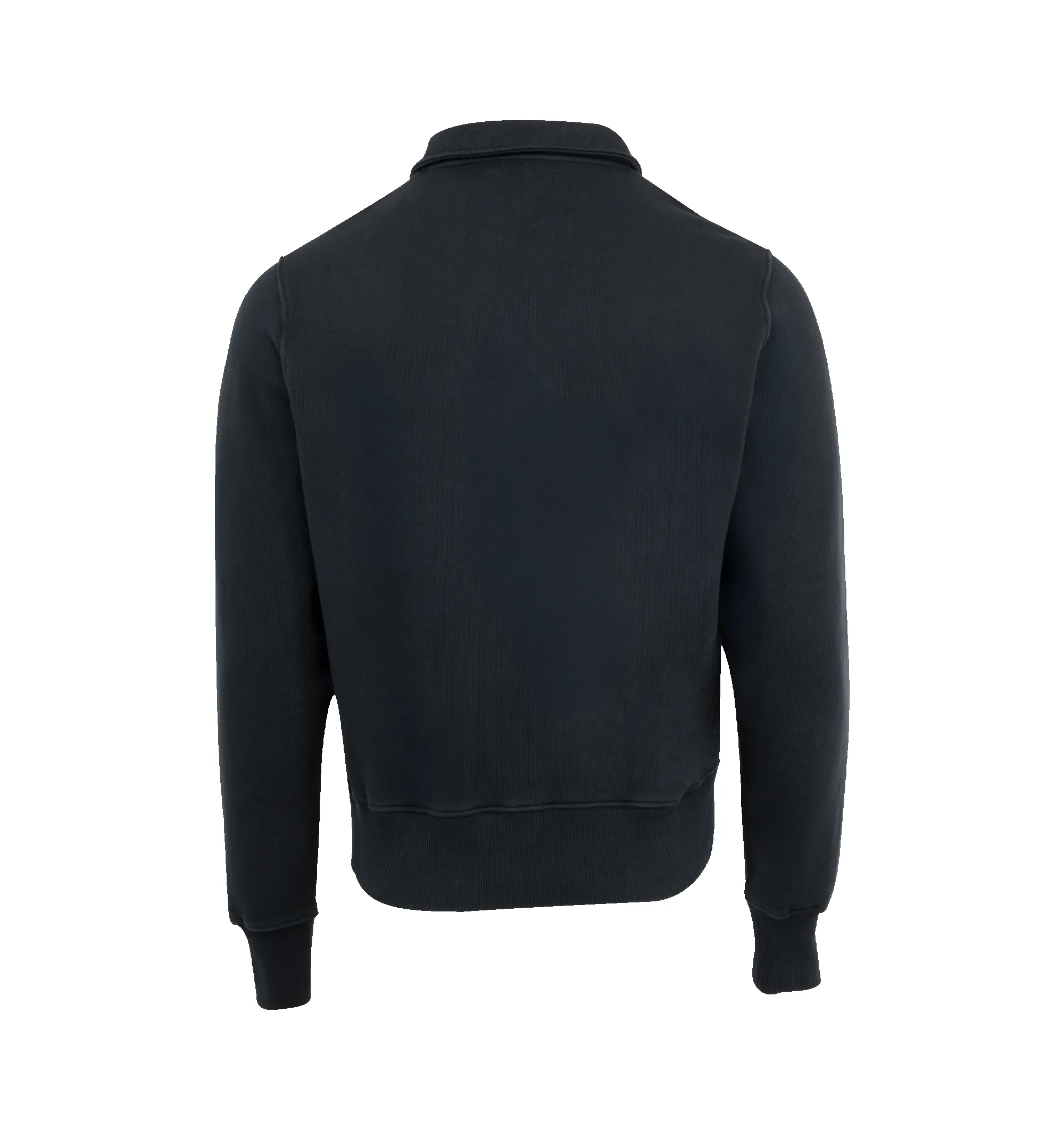 ZIP COLLAR SWEATSHIRT (MENS) sold by Hirshleifers product image thumbnail 2