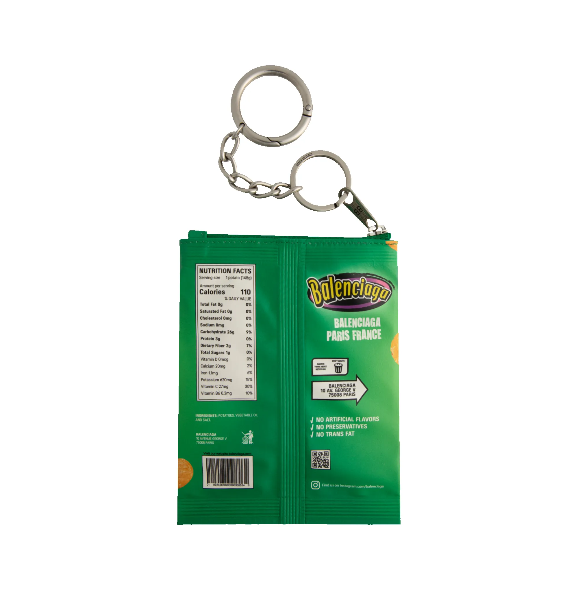 KEYRING CHIPS CHARM sold by Hirshleifers product image thumbnail 2