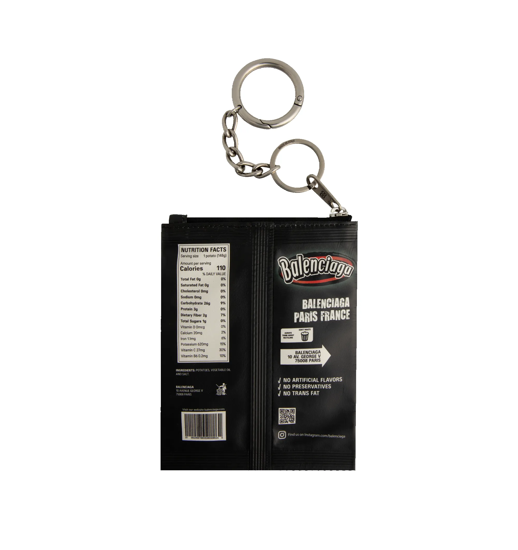 KEYRING CHIPS CHARM sold by Hirshleifers product image thumbnail 2