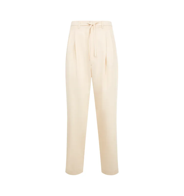 DRAWSTRING PLEATED PANTS (MENS) sold by Hirshleifers