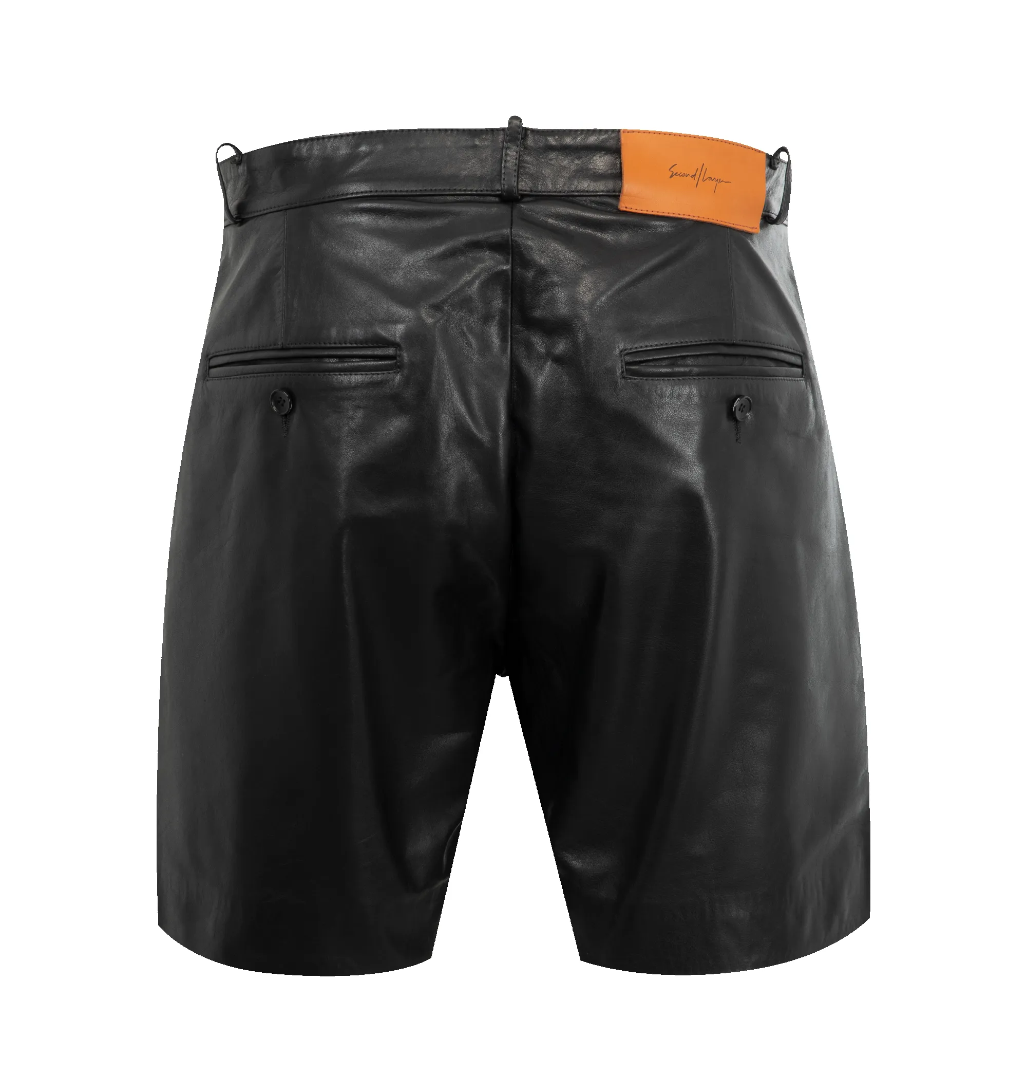 LEATHER SHORT (MENS) sold by Hirshleifers product image thumbnail 2