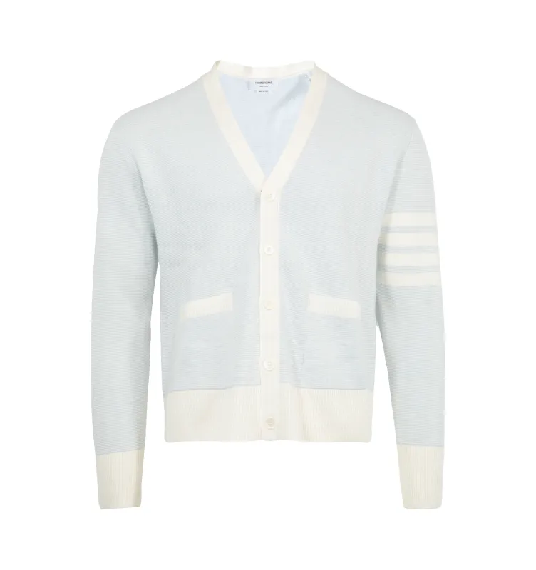 V NECK CARDIGAN (MENS) sold by Hirshleifers