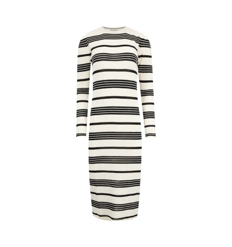 STRIPE MIDI DRESS (WOMENS) sold by Hirshleifers