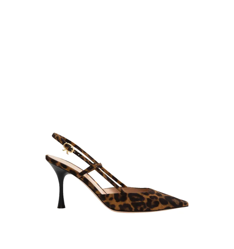 ASCENT LEOPARD PRINT SLINGBACKS (WOMENS) sold by Hirshleifers