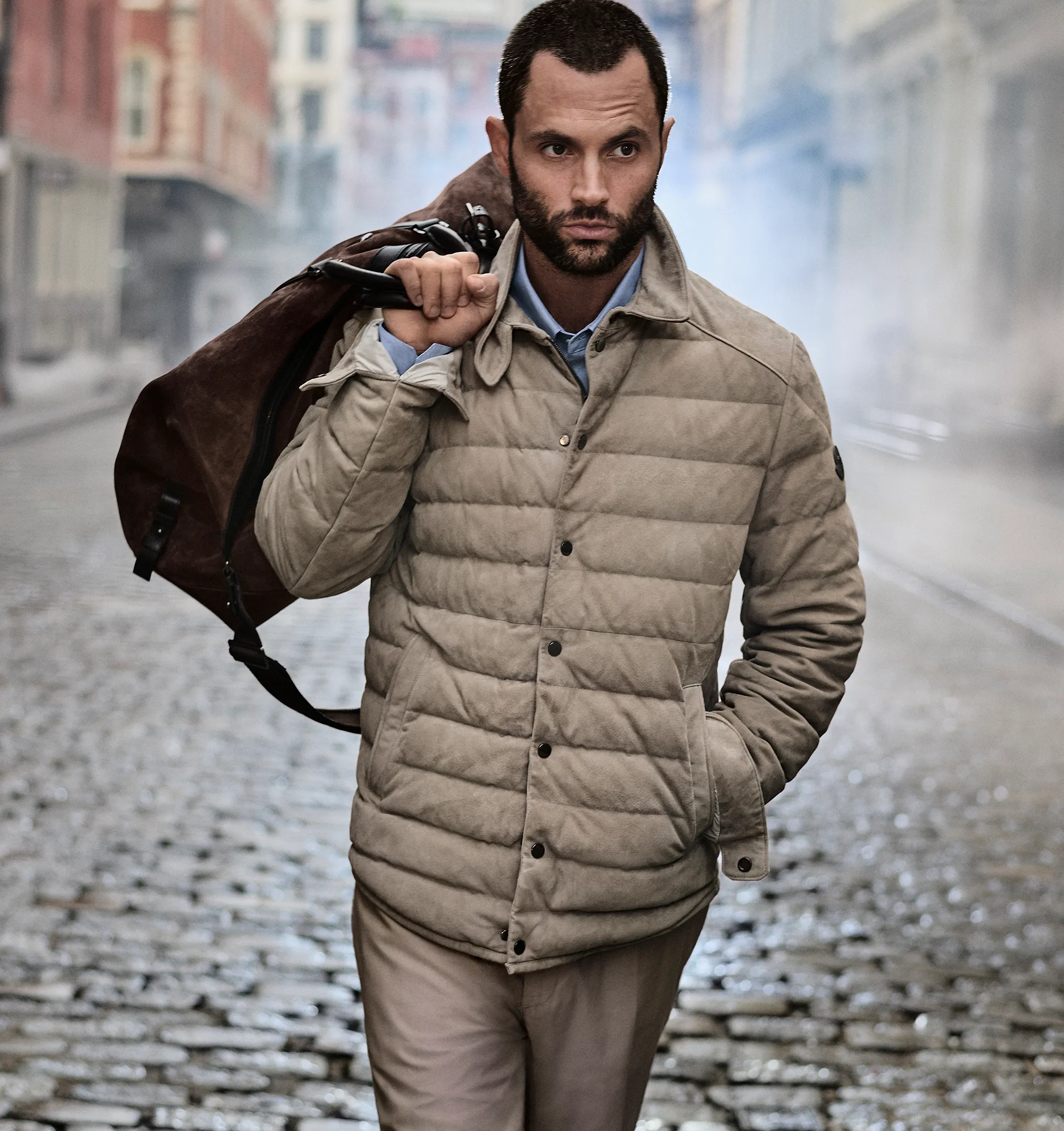 BOURDON SHIRT JACKET (MENS) sold by Hirshleifers product image thumbnail 2