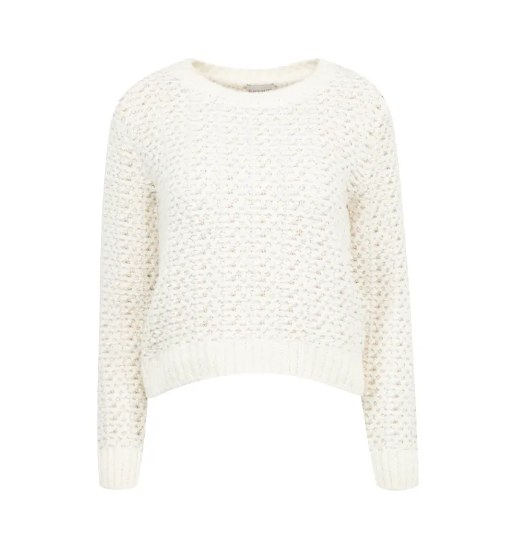 TEXTURED COTTON SWEATER (WOMENS) made by Hirshleifers