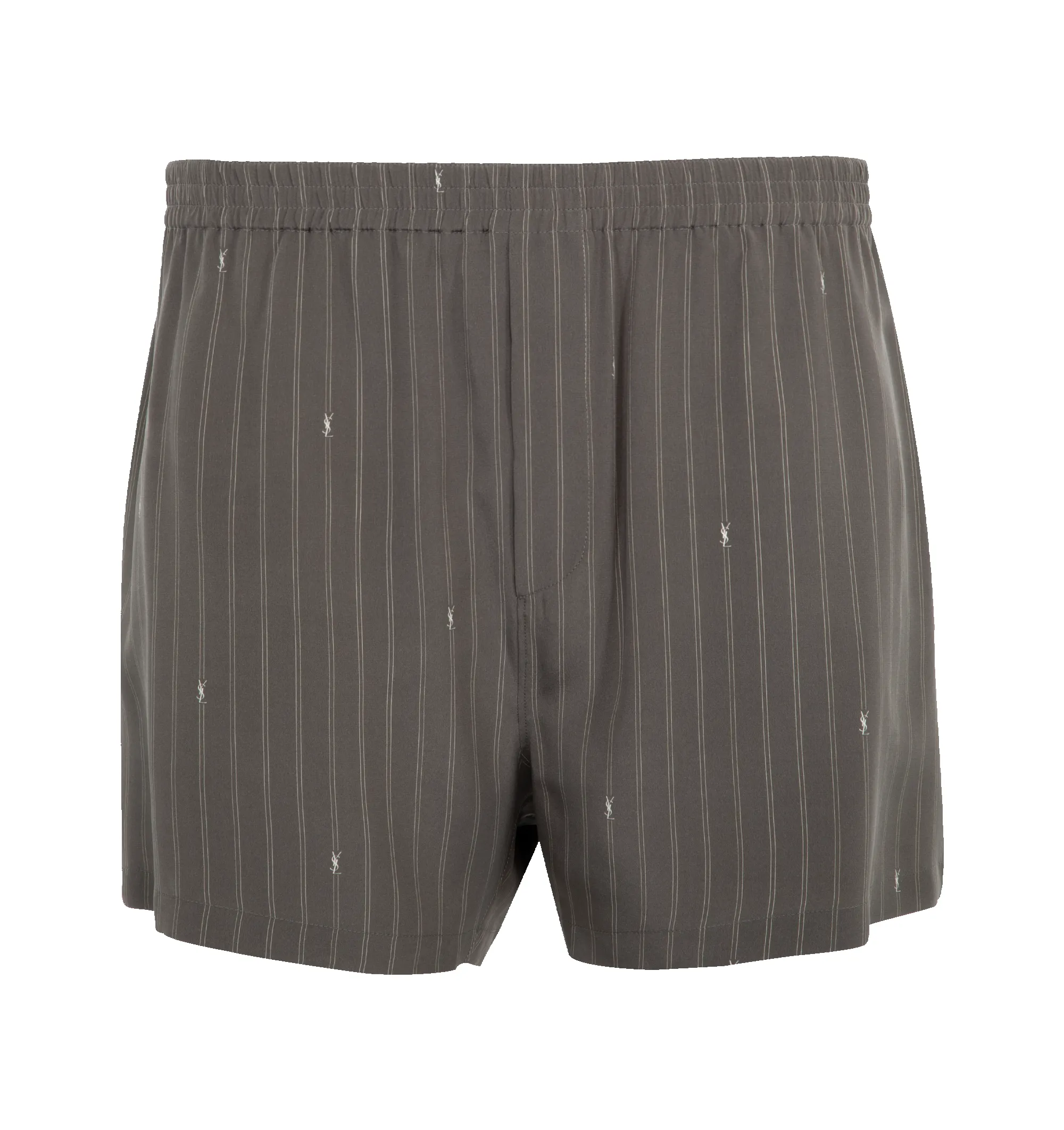 STRIPED SILK DE CHINE SHORTS (MENS) sold by Hirshleifers