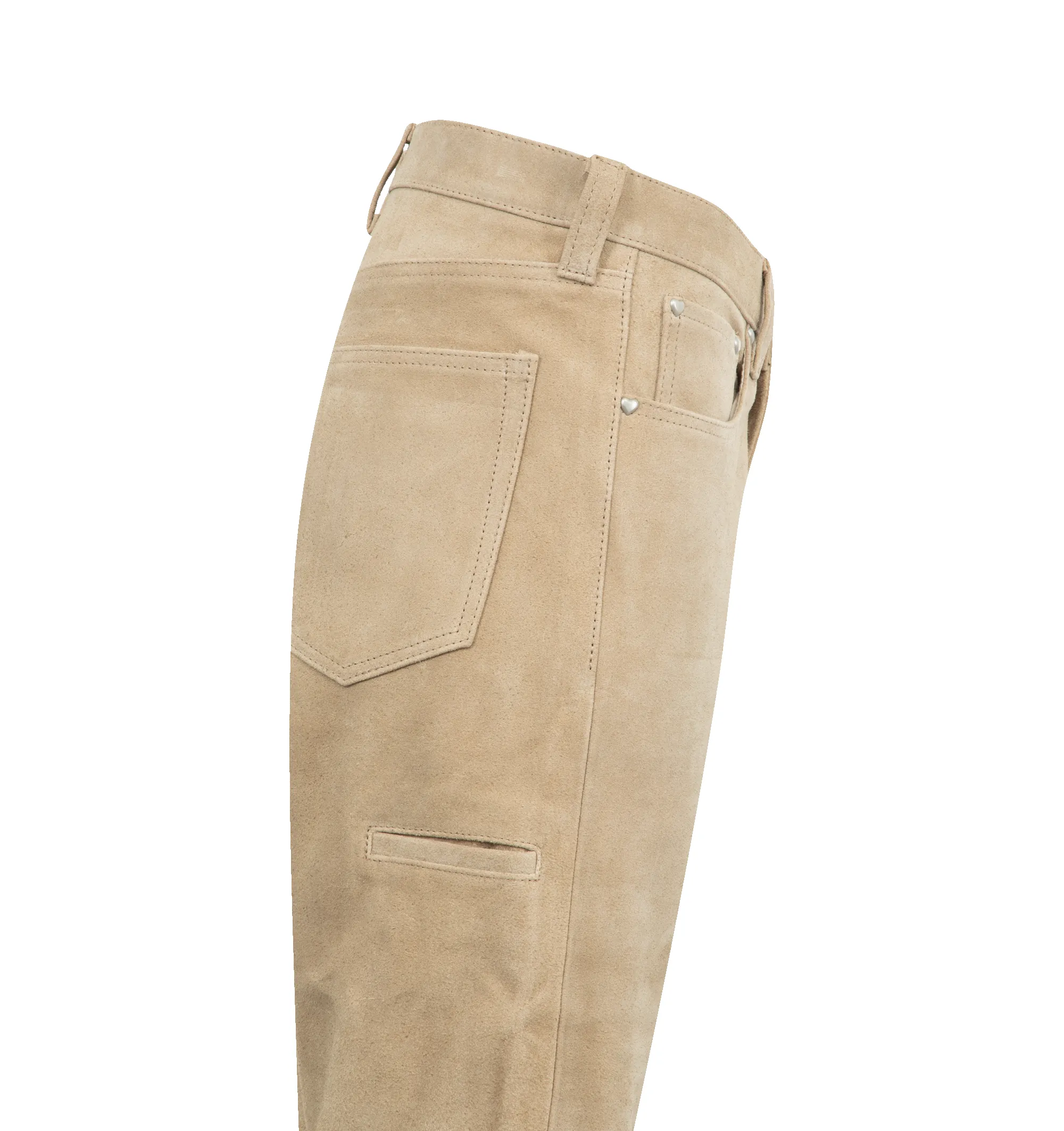 SUEDE LEATHER PANTS (MENS) sold by Hirshleifers product image thumbnail 3