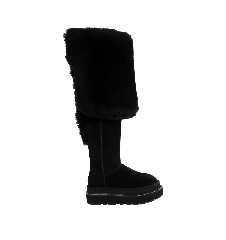 UGG X SACAI THIGH HIGH BOOT (WOMENS) sold by Hirshleifers