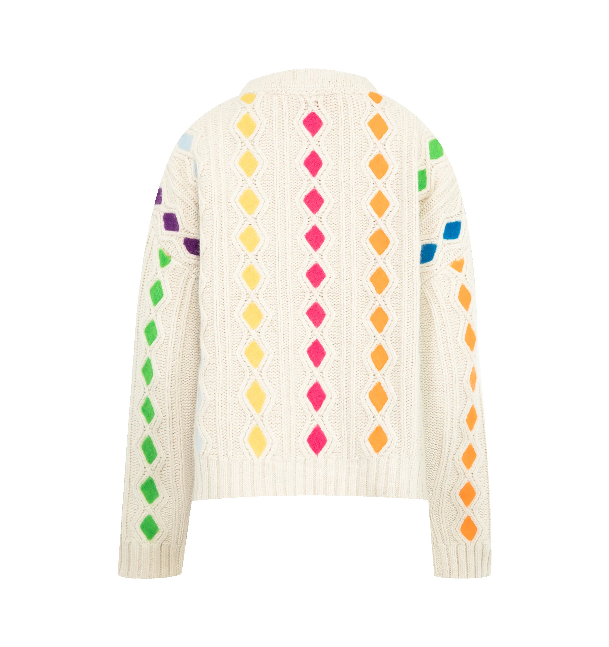 HARLEQUIN FELTED JUMPER (WOMENS) sold by Hirshleifers product image thumbnail 2