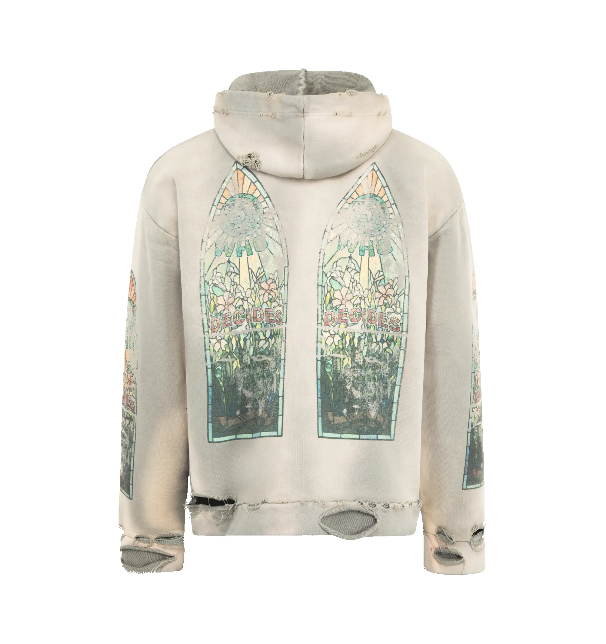 FADED ZIP UP HOODIE (MENS) sold by Hirshleifers product image thumbnail 2