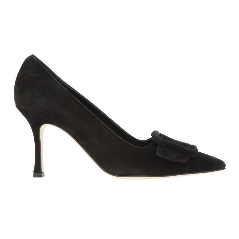 SUEDE BUCKLE PUMPS (WOMENS) sold by Hirshleifers