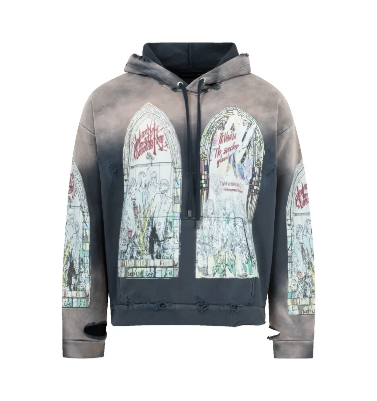 MOTLEY HOODED PULLOVER (MENS) made by Hirshleifers