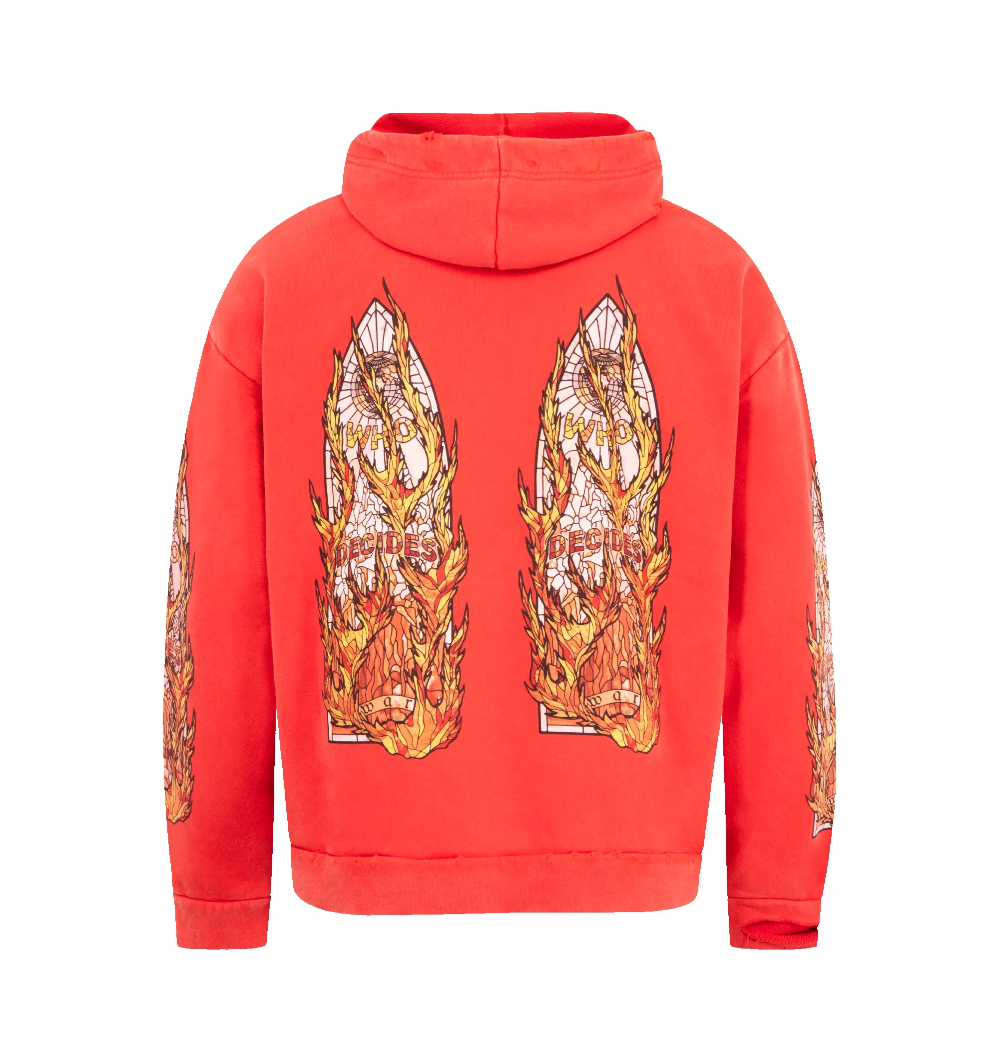 FLAME GLASS HOODED PULLOVER (MENS) sold by Hirshleifers product image thumbnail 2
