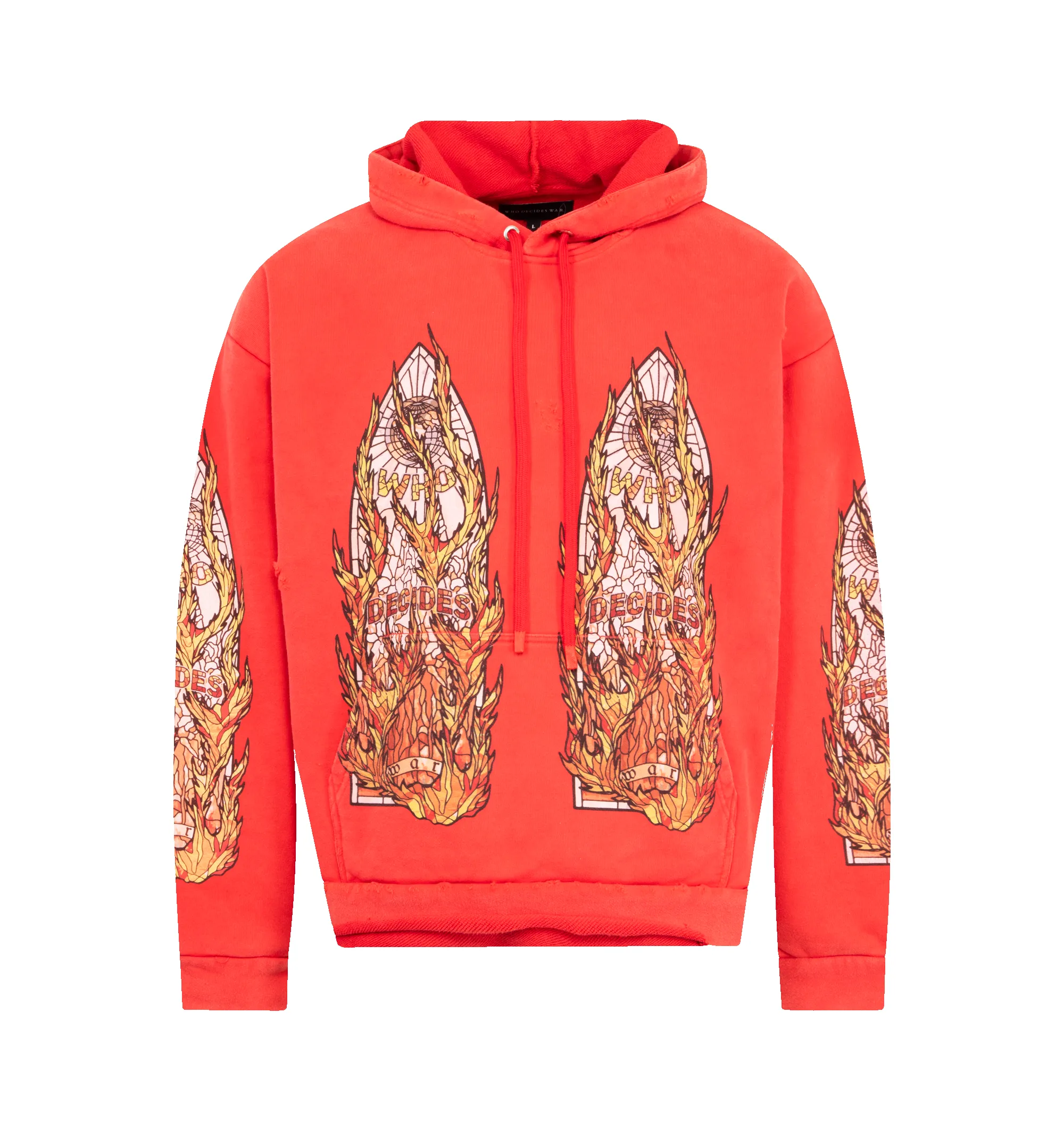 FLAME GLASS HOODED PULLOVER (MENS) sold by Hirshleifers