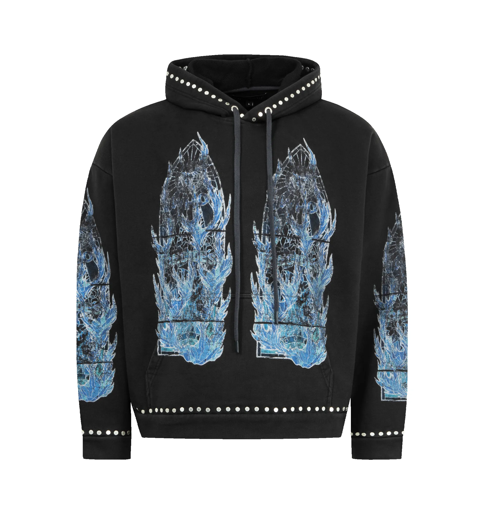 FLAME GLASS HOODED PULLOVER (MENS) sold by Hirshleifers
