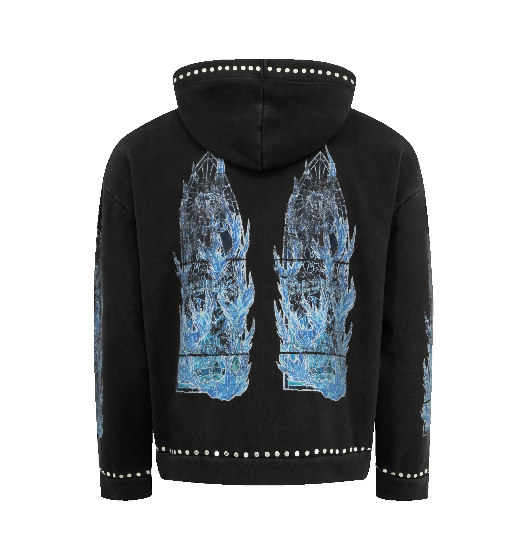 FLAME GLASS HOODED PULLOVER (MENS) sold by Hirshleifers product image thumbnail 2