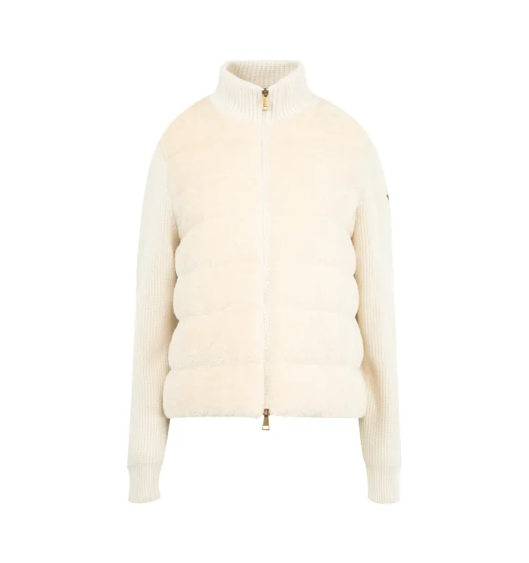 PADDED TEDDY & WOOL CARDIGAN (WOMENS) sold by Hirshleifers