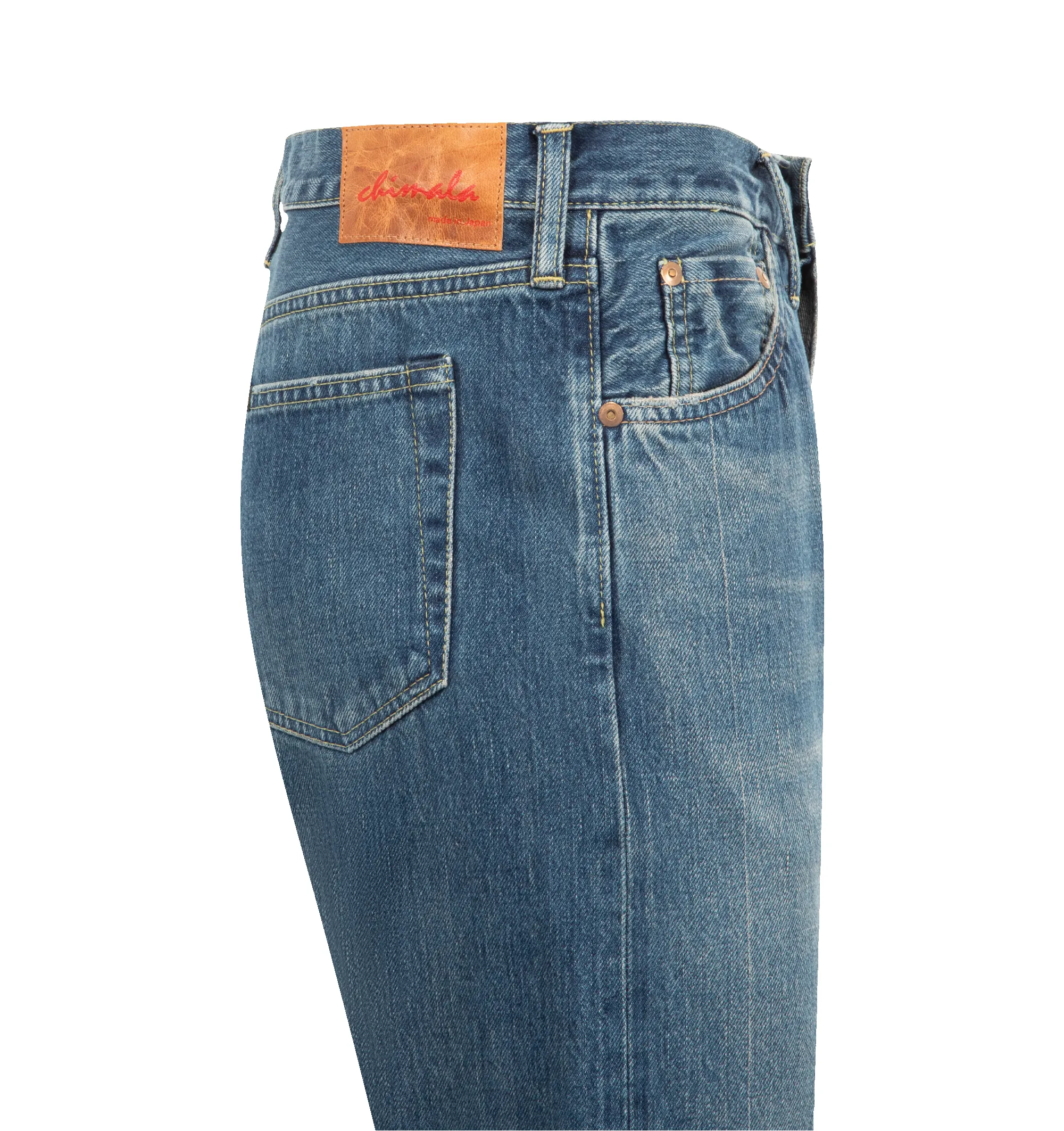 SELVEDGE DENIM USED ANKLE CUT JEAN (WOMENS) sold by Hirshleifers product image thumbnail 3