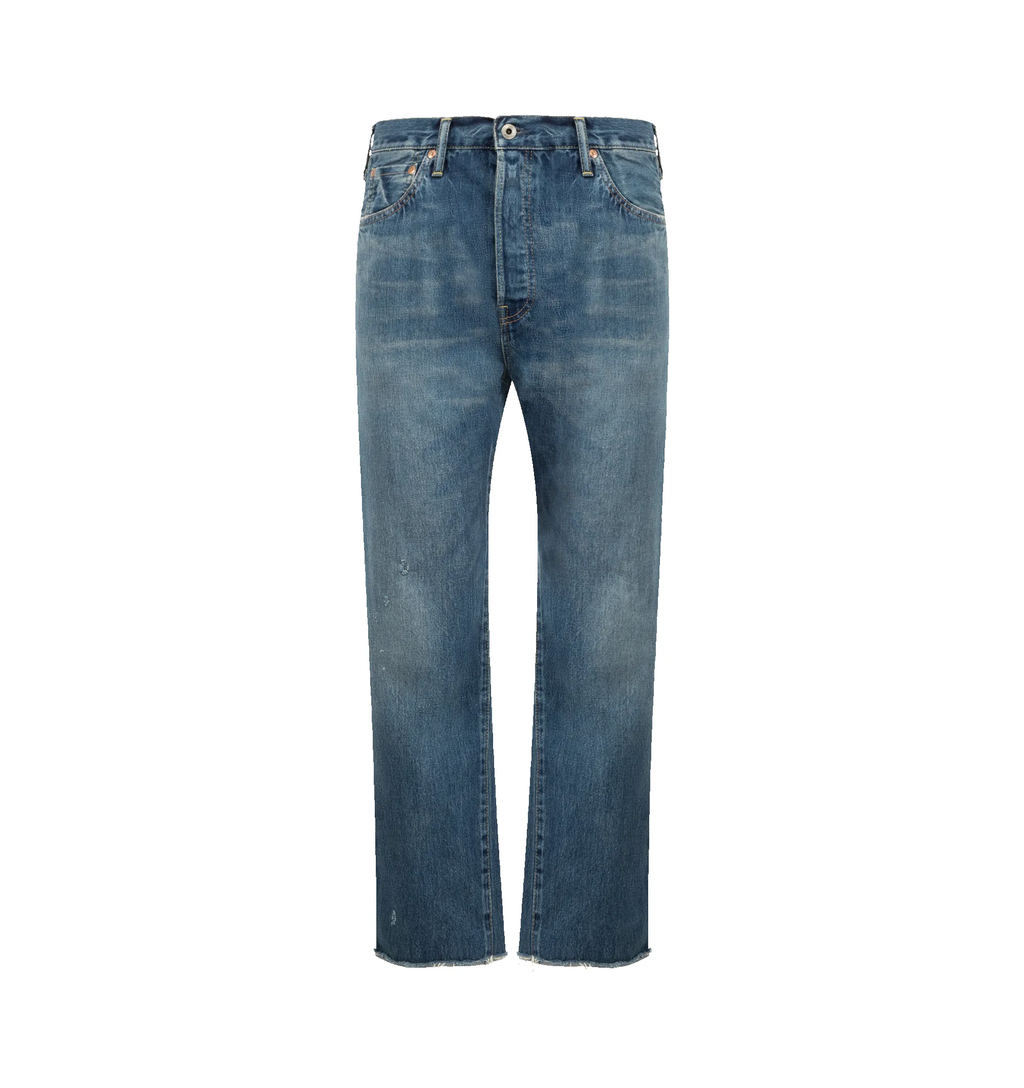 SELVEDGE DENIM USED ANKLE CUT JEAN (WOMENS) sold by Hirshleifers