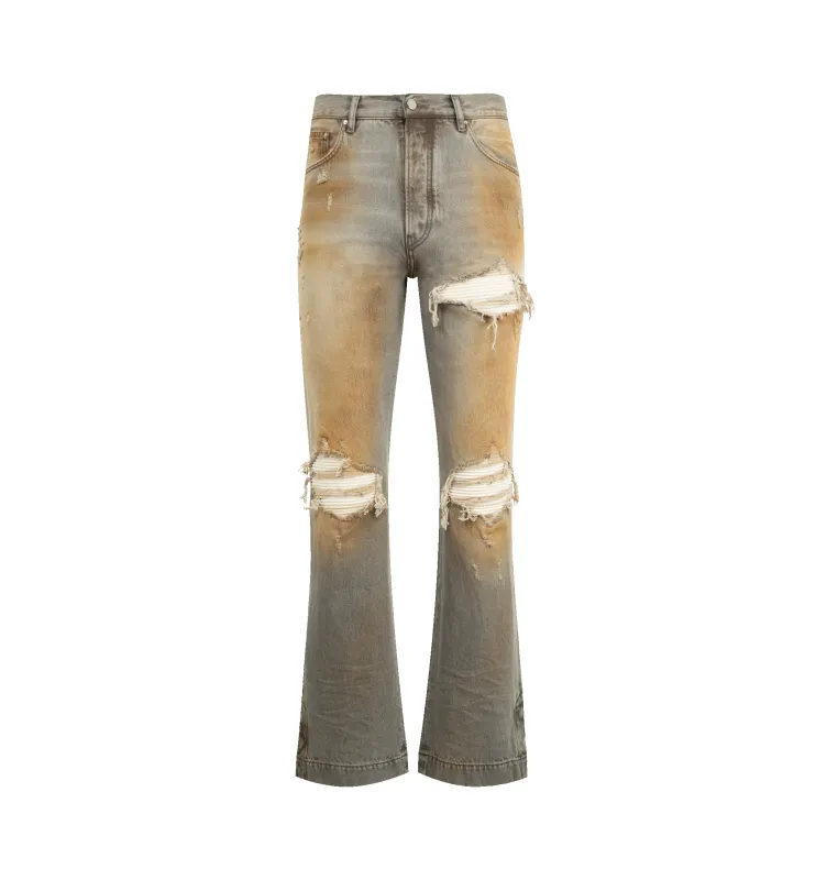 MX1 STRAIGHT FLARE JEAN (MENS) sold by Hirshleifers