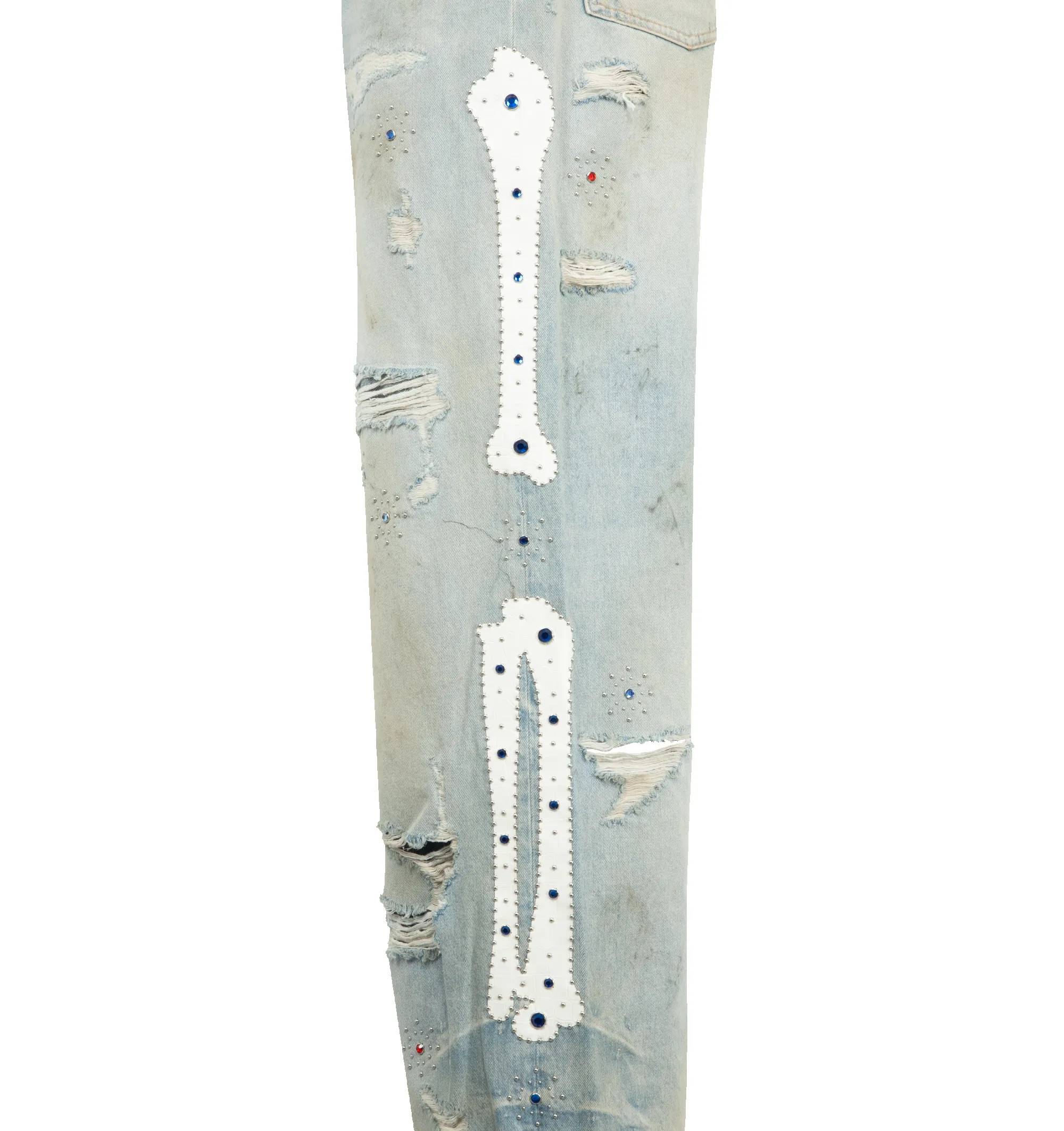 BONES STUDDED BAGGY JEAN (MENS) sold by Hirshleifers product image thumbnail 4