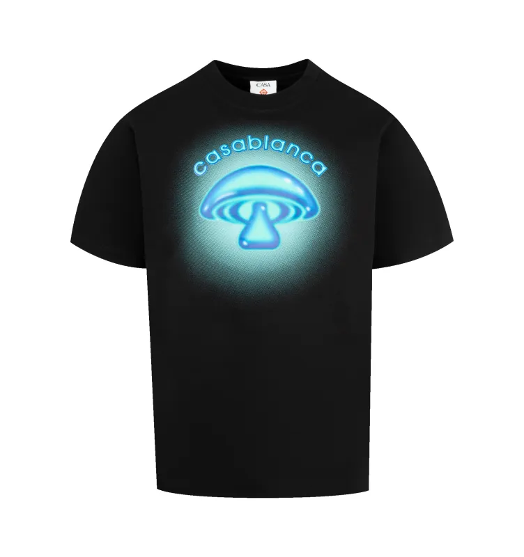 AIRBRUSH MUSHROOM CLASSIC T-SHIRT (MENS) sold by Hirshleifers