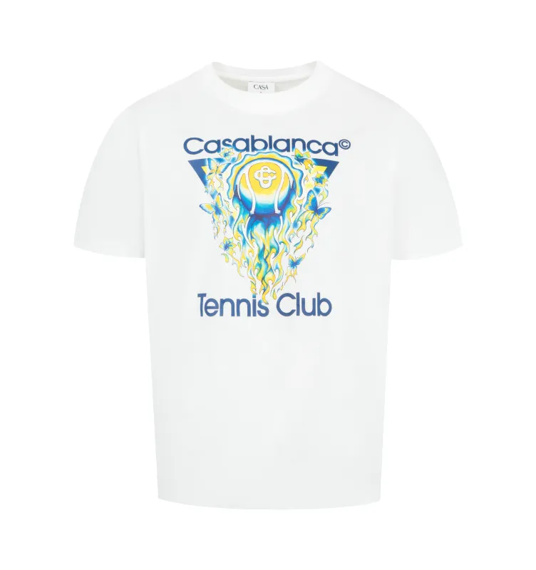 TENNIS CLUB ICON CLASSIC T-SHIRT (MENS) sold by Hirshleifers