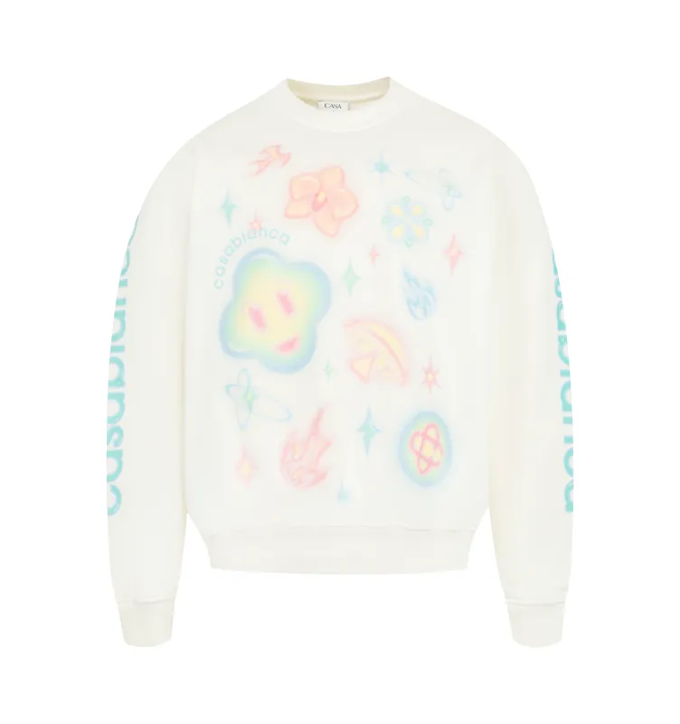 AIRBRUSH ICONS SWEATSHIRT (MENS) sold by Hirshleifers