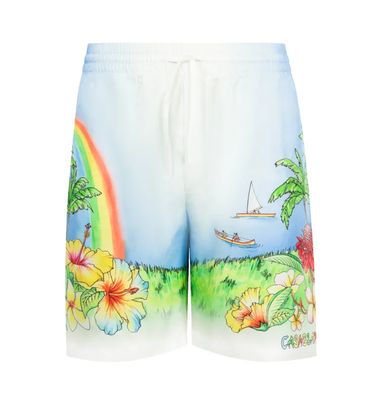 ALOHA SILK TWILL SHORTS (MENS) sold by Hirshleifers