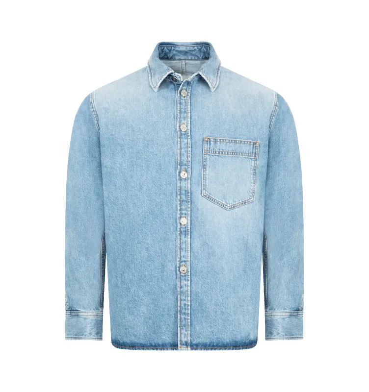 DENIM OVERSHIRT (MENS) made by Givenchy