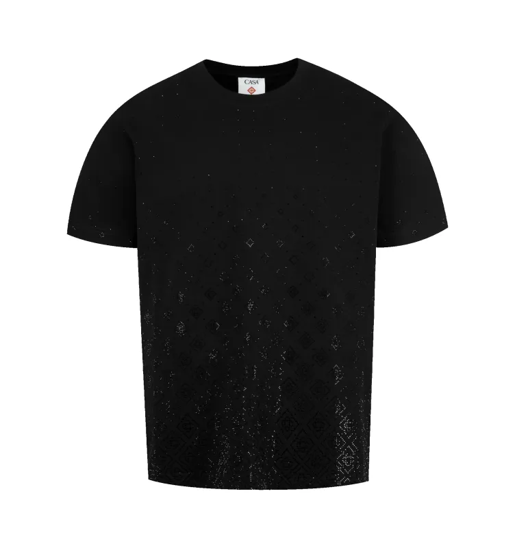 CRYSTAL MONOGRAM CLASSIC T-SHIRT (MENS) made by Casablanca