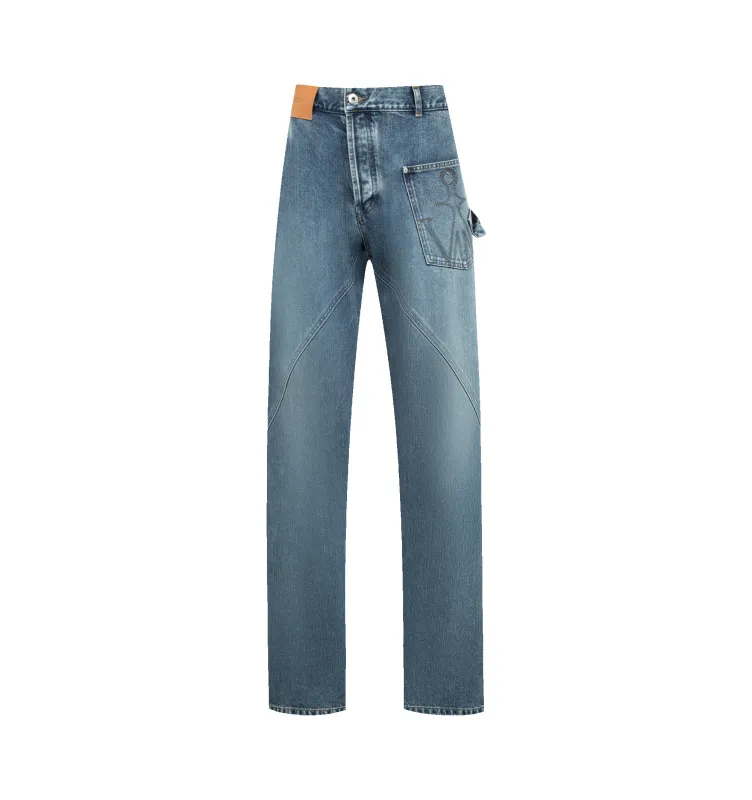 TWISTED WORKWEAR JEANS (WOMENS) made by J.W. Anderson