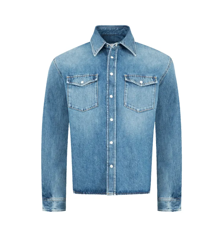 DENIM CLASSIC SHIRT (MENS) sold by Hirshleifers