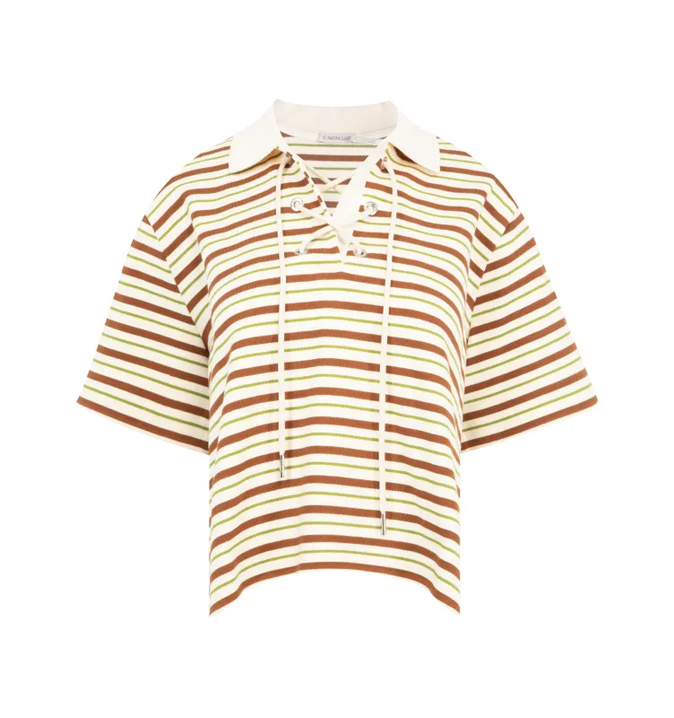 STRIPED POLO SHIRT (WOMENS) sold by Hirshleifers