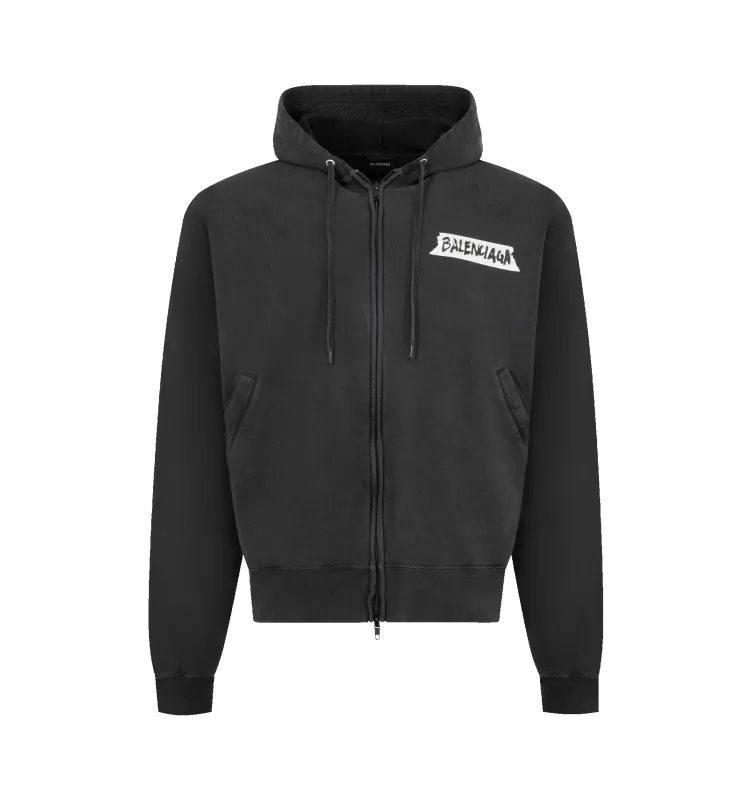 OVER ZIP-UP HOODIE (MENS) sold by Hirshleifers