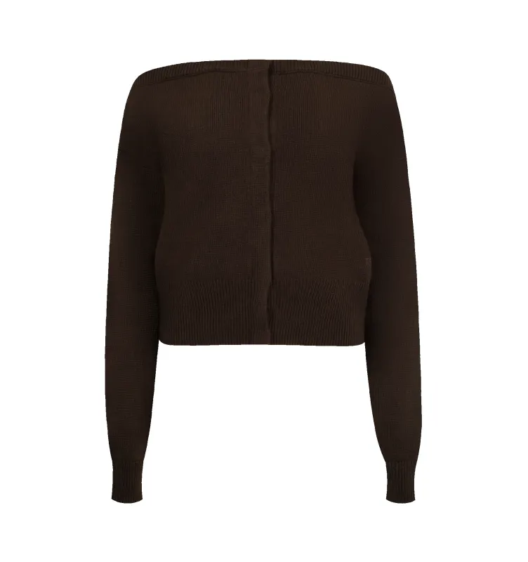 OPEN-NECK CARDIGAN (WOMENS) made by Tom Ford