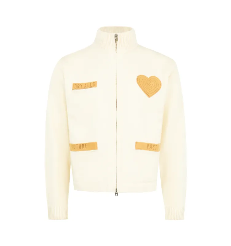 ZIP-UP KNIT CARDIGAN (MENS) made by Human Made