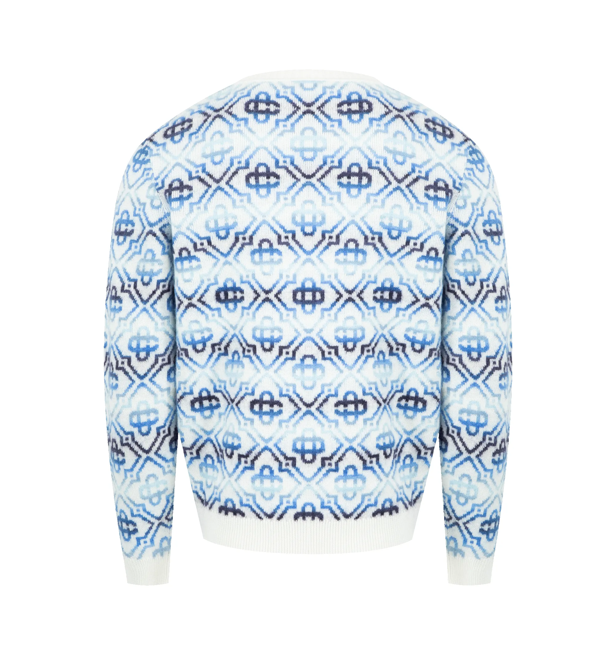 SPACE DYE MONOGRAM SWEATER (MENS) sold by Hirshleifers product image thumbnail 2