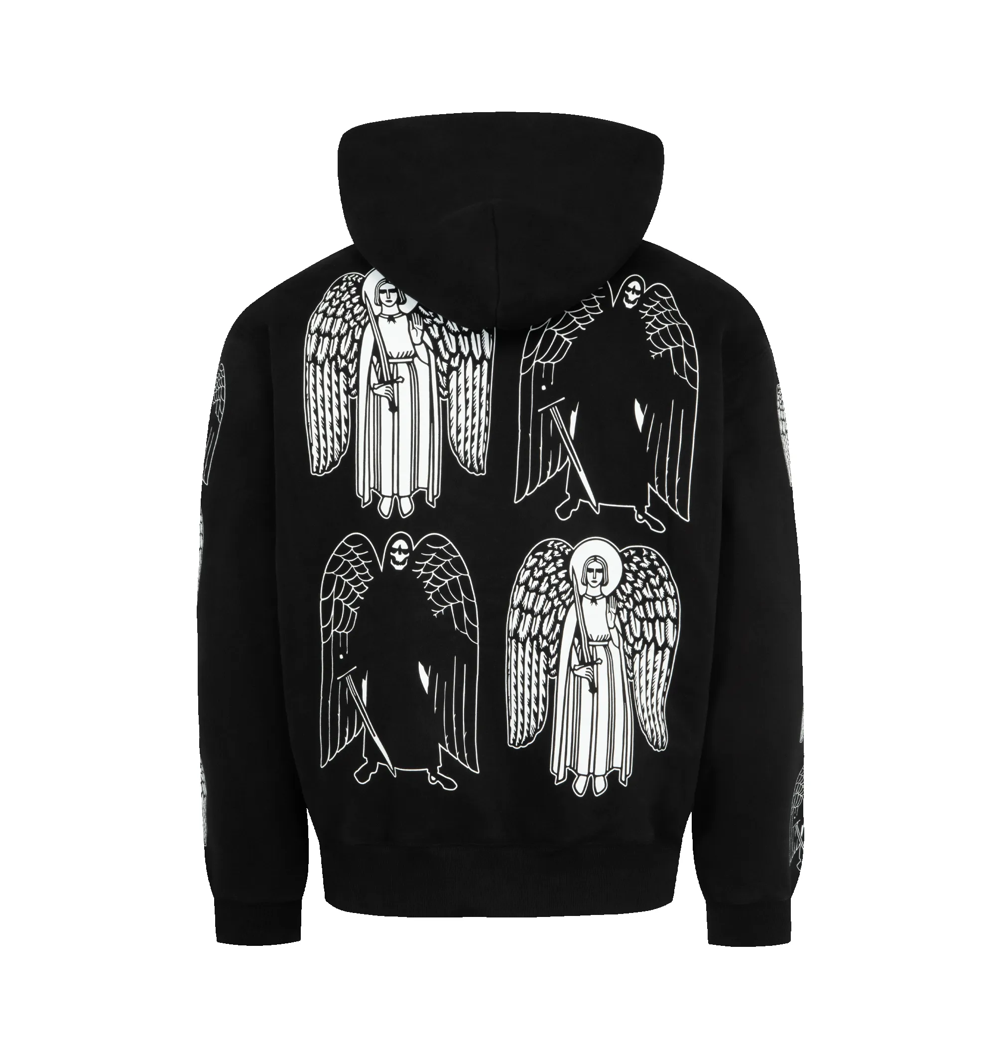ANGEL DEMON HOODIE (MENS) sold by Hirshleifers product image thumbnail 2