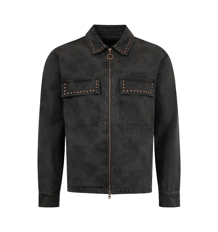 COWHIDE WORK JACKET (MENS) made by Pleasures
